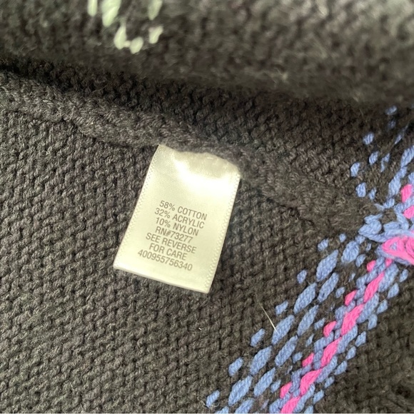 Vera Wang Princess Juniors Open Front Cardigan Sweater Size M - Picture 3 of 6